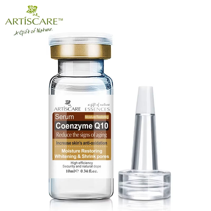Coenzyme Q10 Skin Care Serum 2Pcs Minimize Shrink Pores Reduce the Signs of Aging Face Care Face Cream
