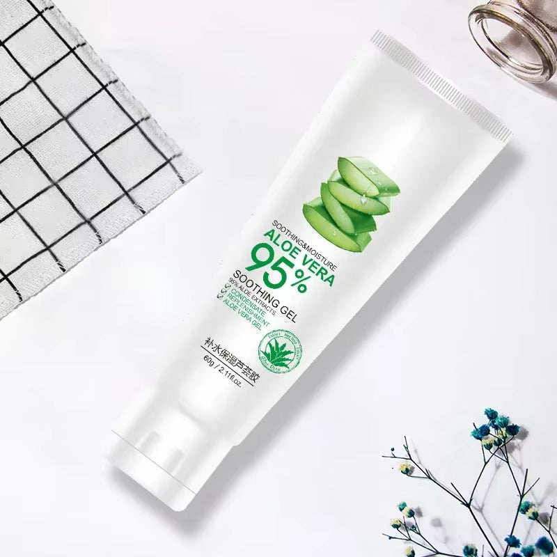 Aloe Vera Gel Face Cream Aloe Soothing Gel Remove Acne Moisturizing Day Cream after Sun Lotions Skin Repair Skin Care