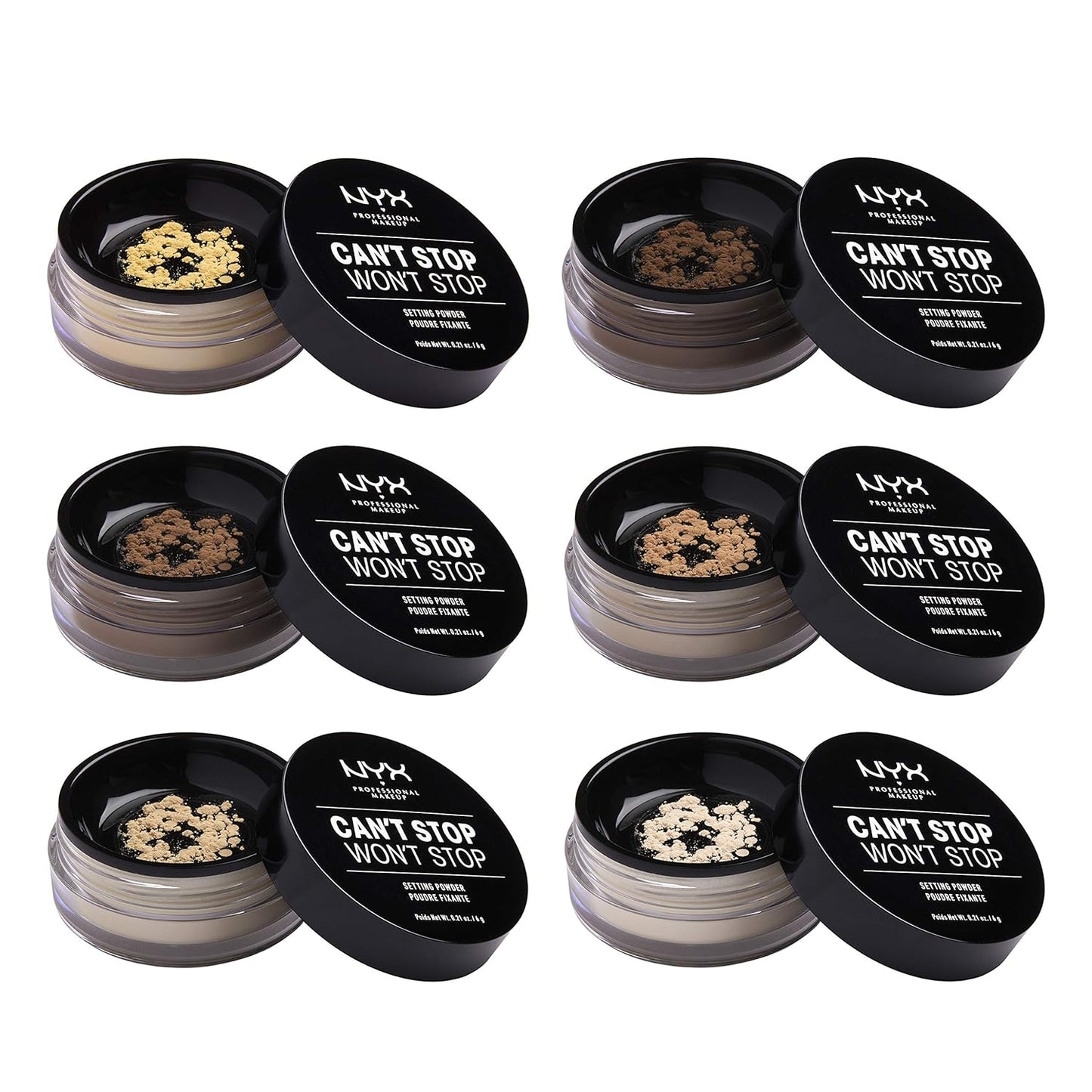 Can'T Stop Won'T Stop Loose Setting Powder - Light